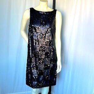 Isaac Mizrahi sequin party dress